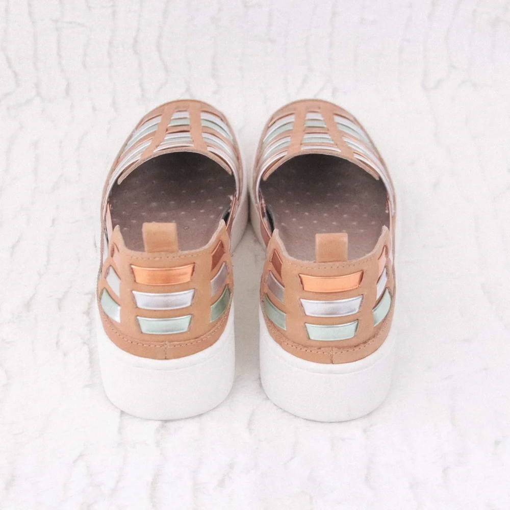Donald J. Pliner Cierra Huarache Platform Sneakers